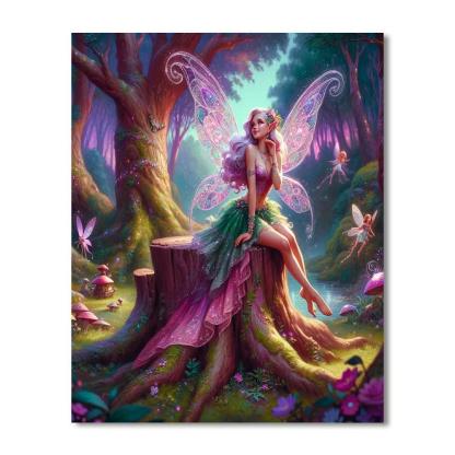 Fairy's Enchanted Realm Paint By Numbers Kits