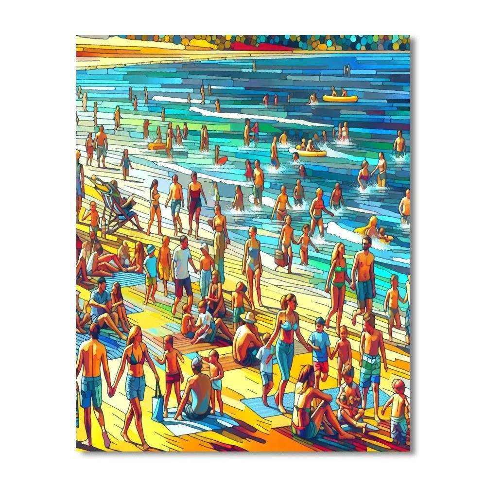 Summer Adventure Painting By Numbers Kit