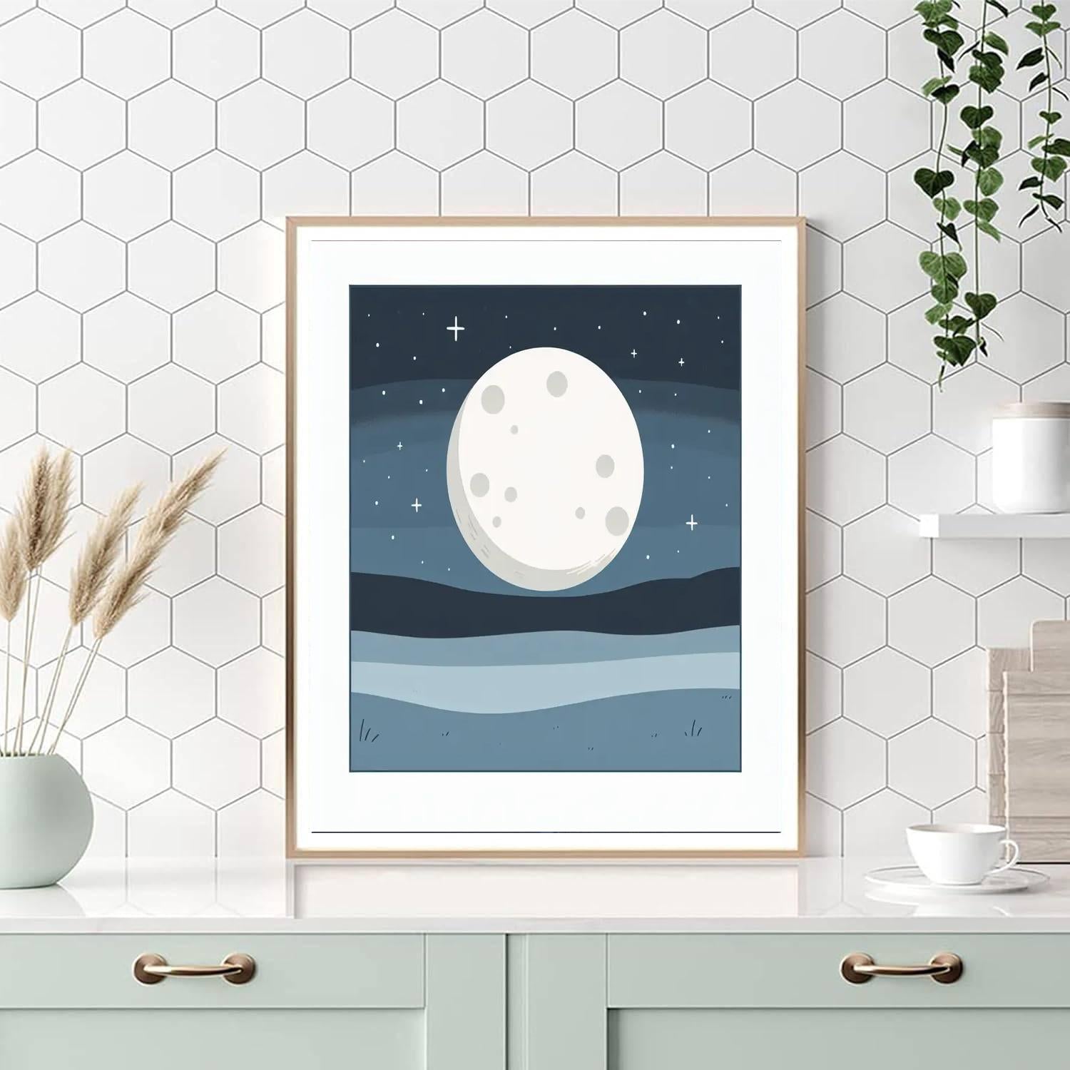 Majestic Moonscape Paint By Numbers Kits