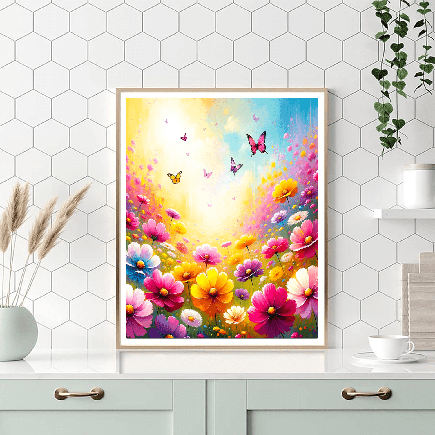 Breezy Summer Meadow Paint By Number