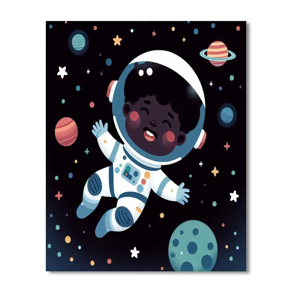 Space Astronaut Journey Paint By Numbers Kits