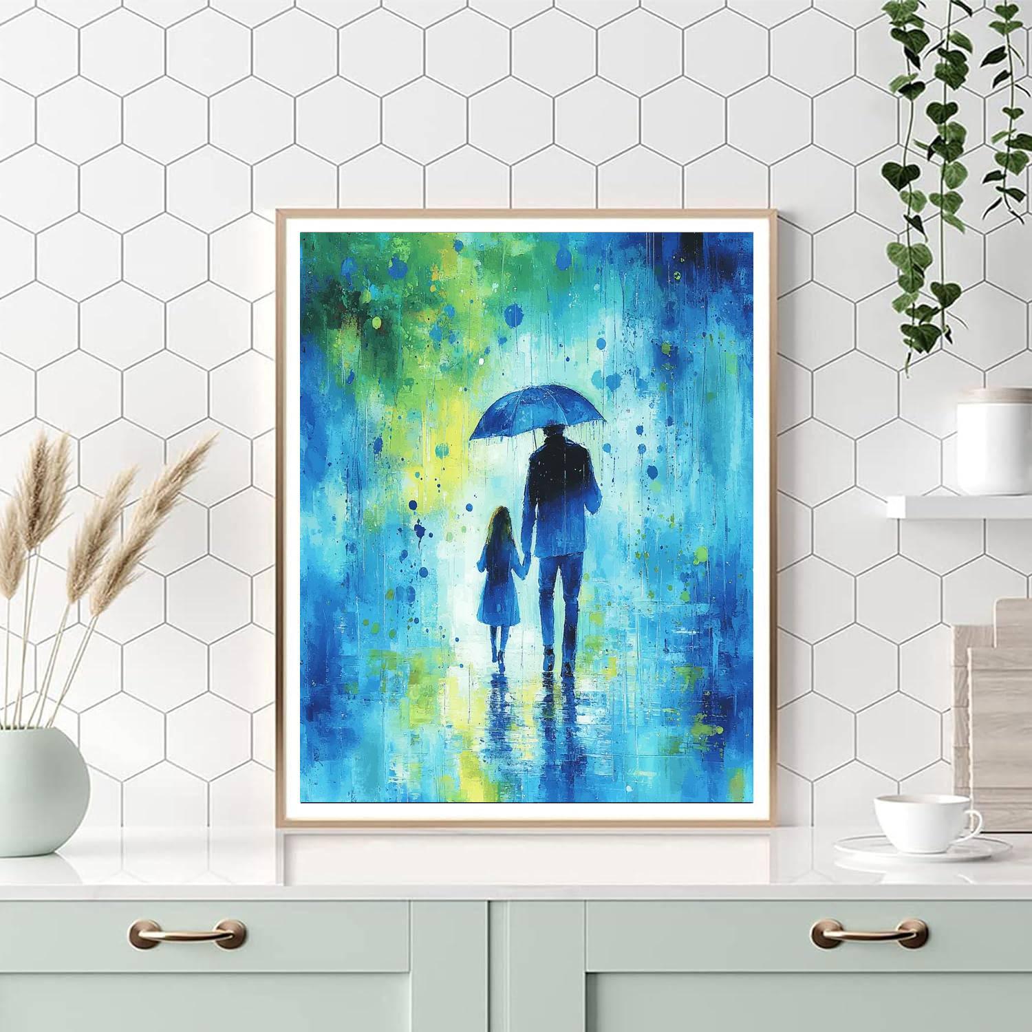 A Mother’s Touch Of Joy Paint By Color