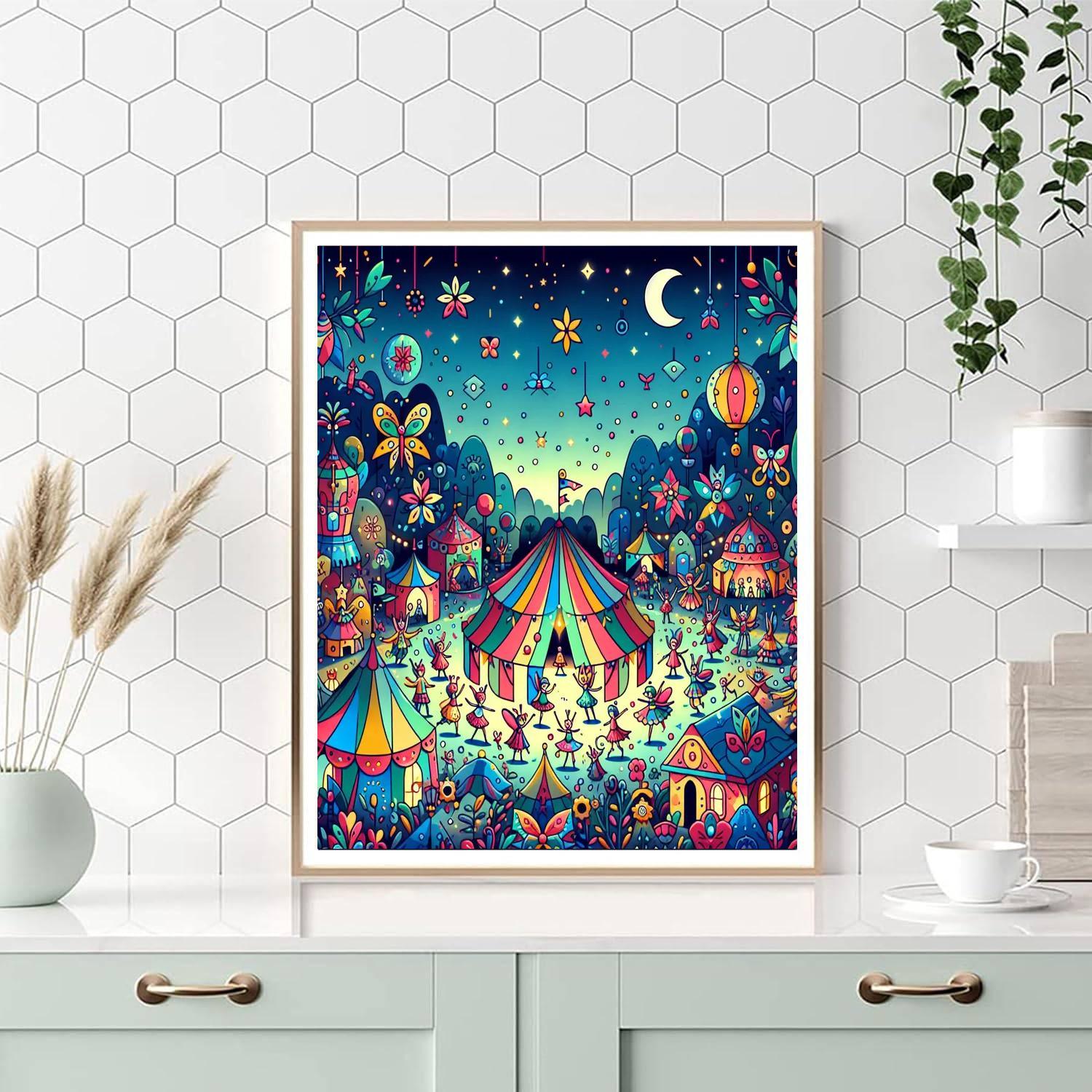 Fantastic Fairyland Festival Number Painting