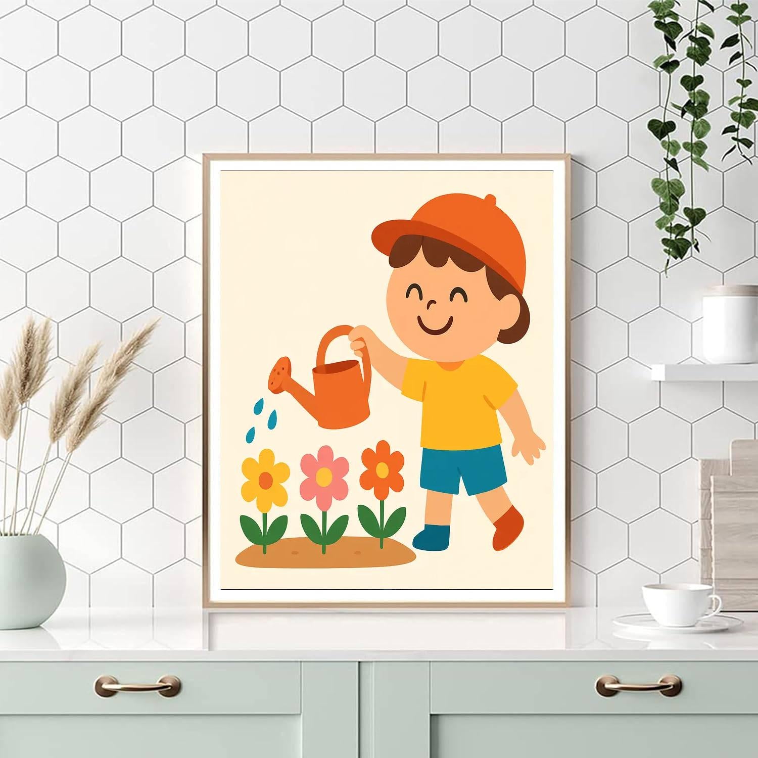 Little Garden Helper Numbered Painting Kits