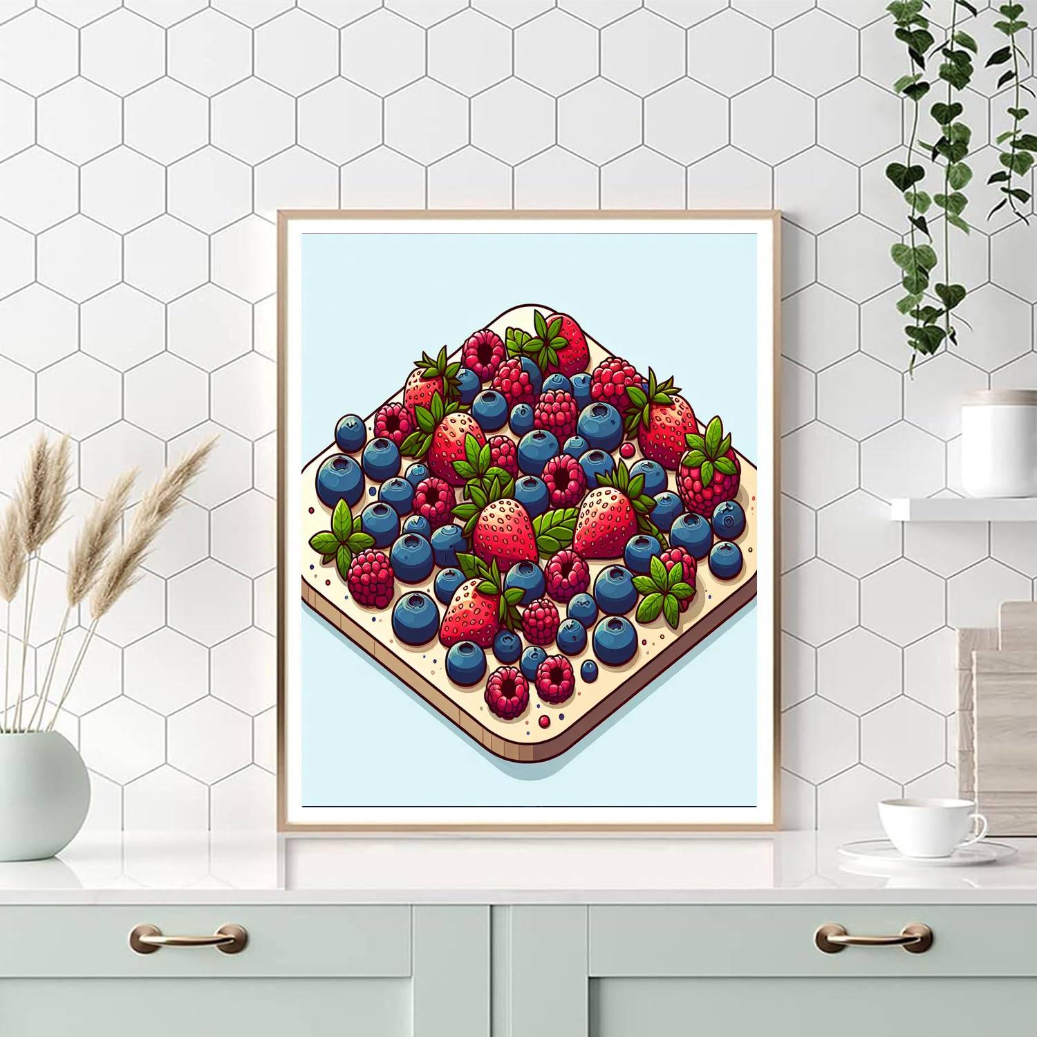 Bountiful Berries Paint By Numbers Kits