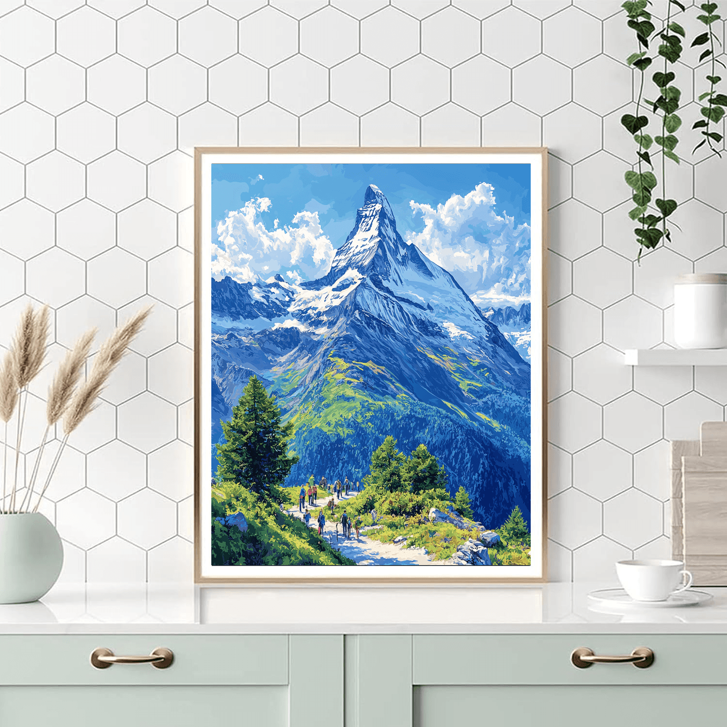 The Matterhorn Mountain Numbered Painting Kits