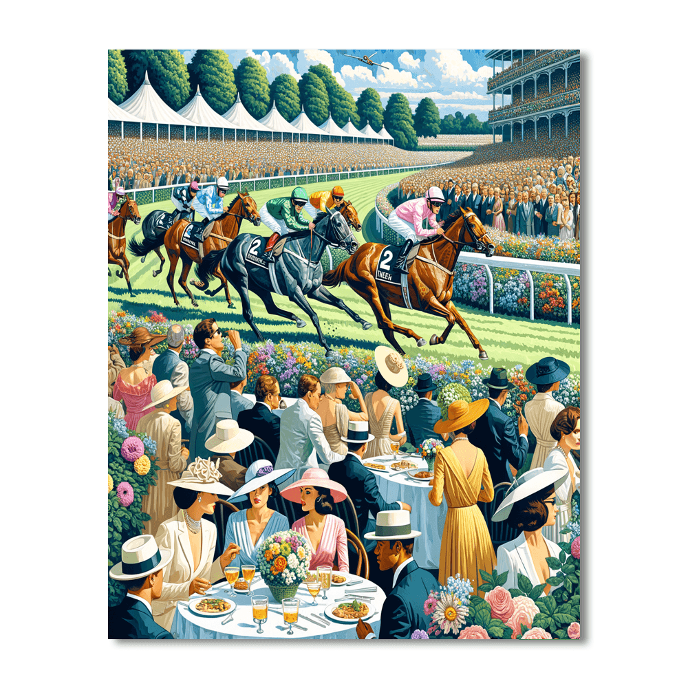 Melbourne Cup - Australia Paint By Numbers