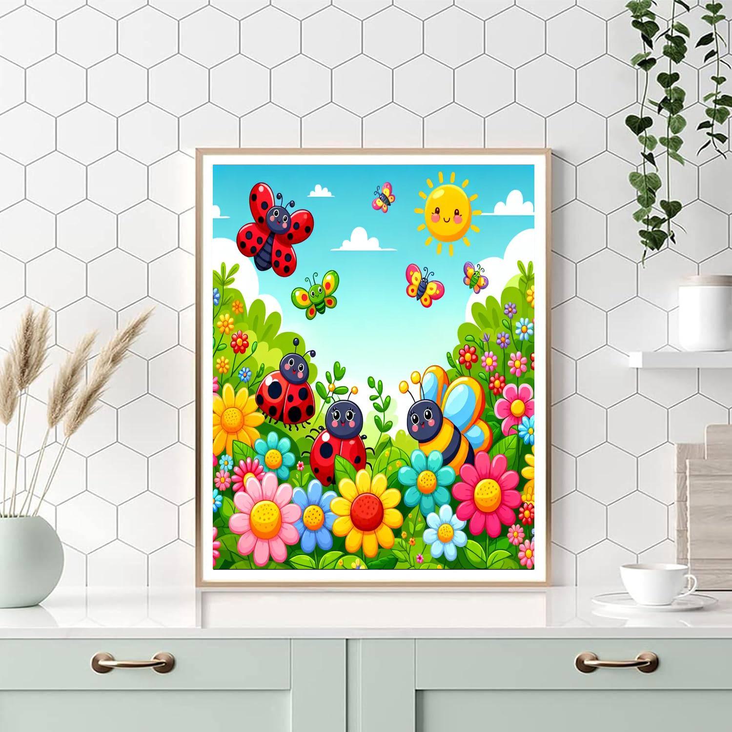 Curious Little Critters Paint By Number