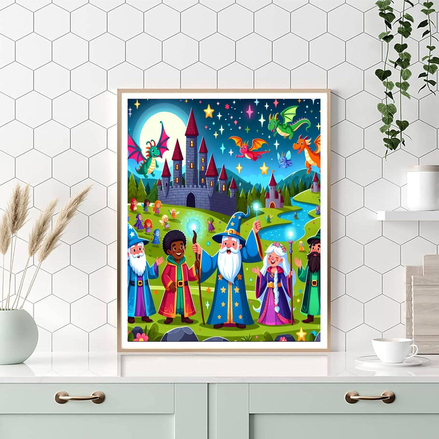 Wonderful Wizarding World Paint By Number