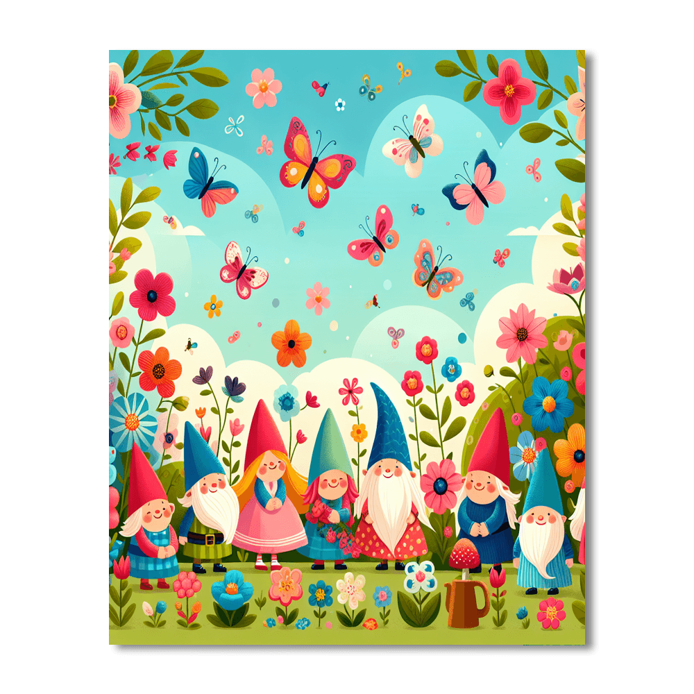 Garden Of Imagination Paint By Numbers Art