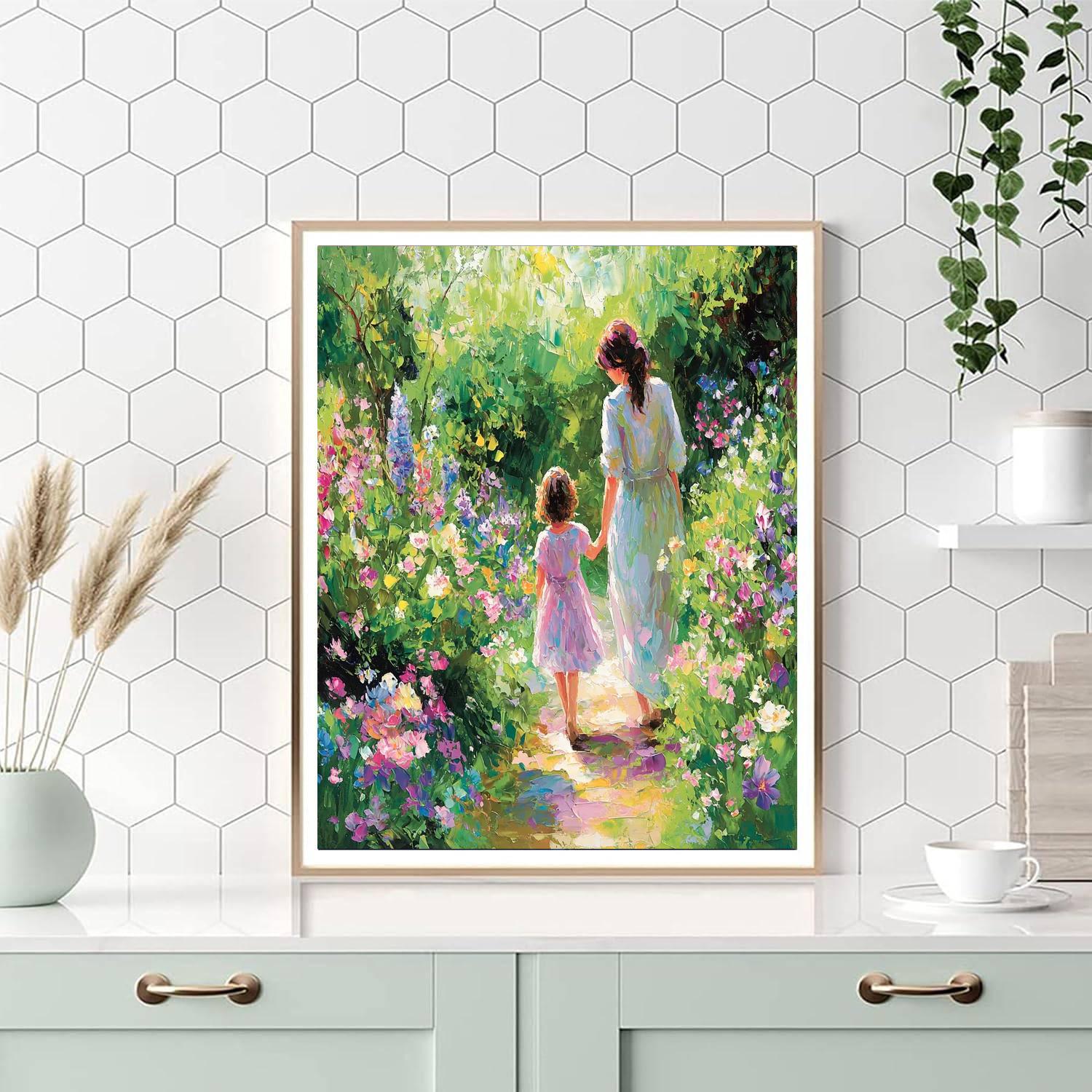 Garden Of Tenderness Numbered Painting Kits