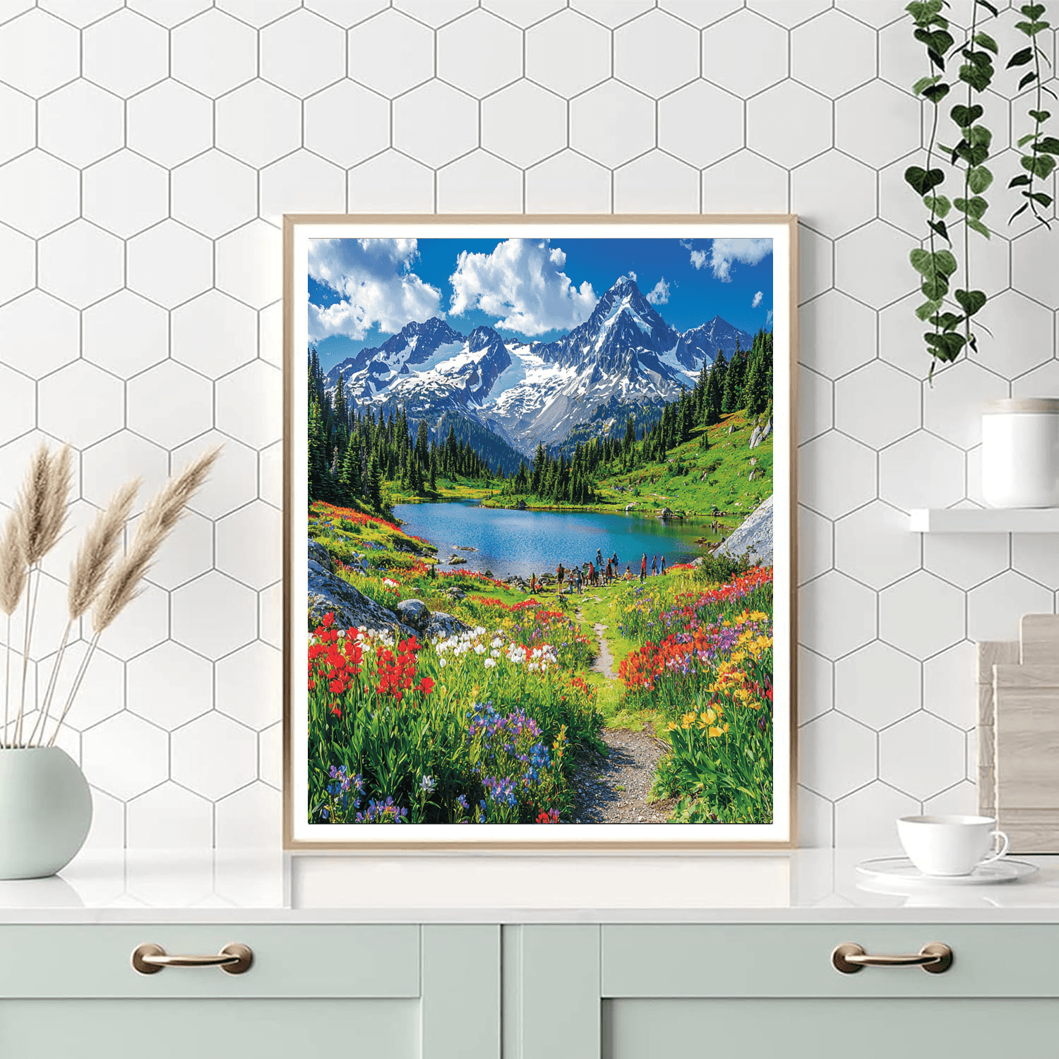 Banff National Park Painting By Numbers Kit
