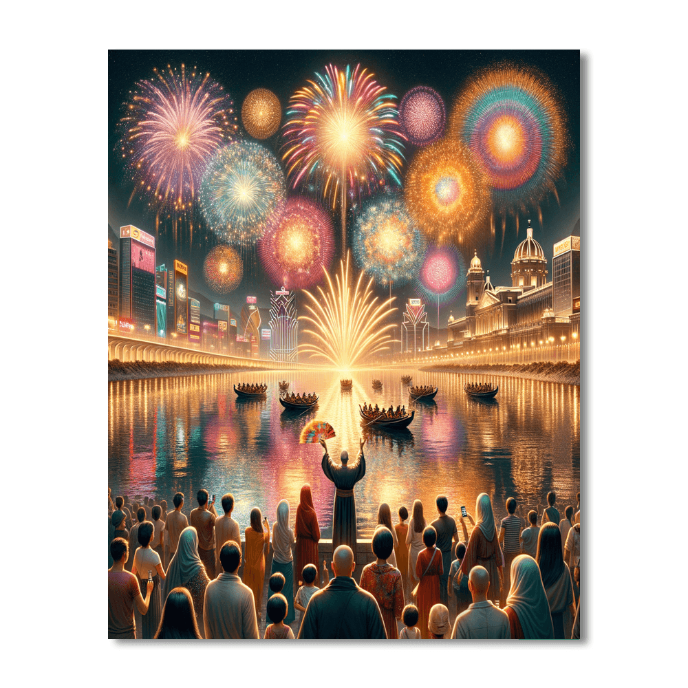 Macau International Fireworks Display Contest - China Paint By Number