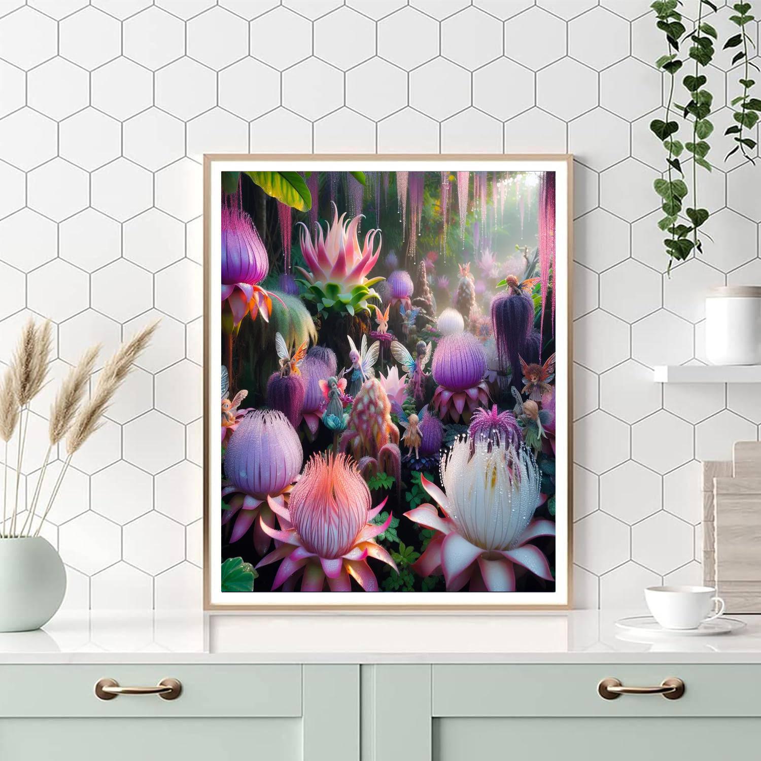 Enchanted Garden Wonderland Paint By Number