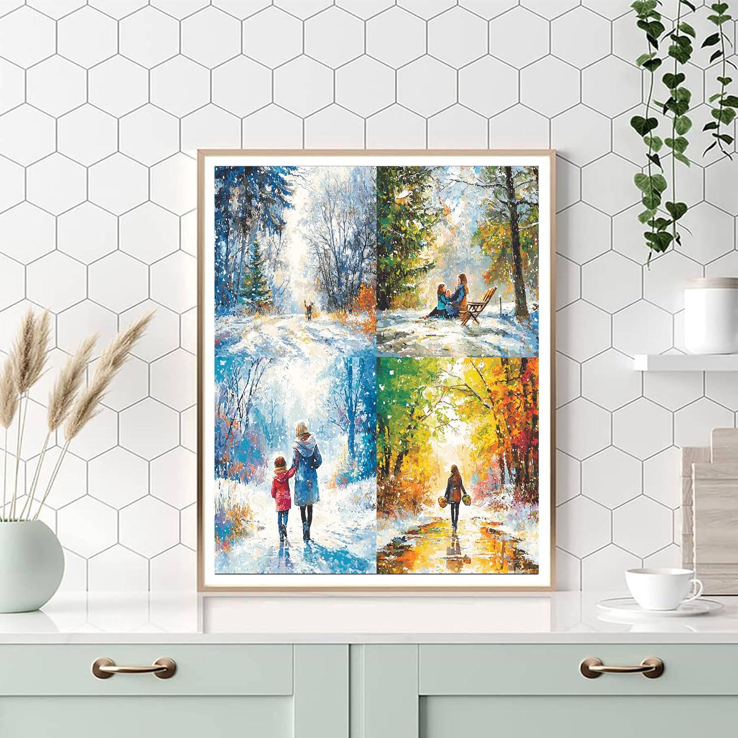 Together Through Seasons Paint By Number