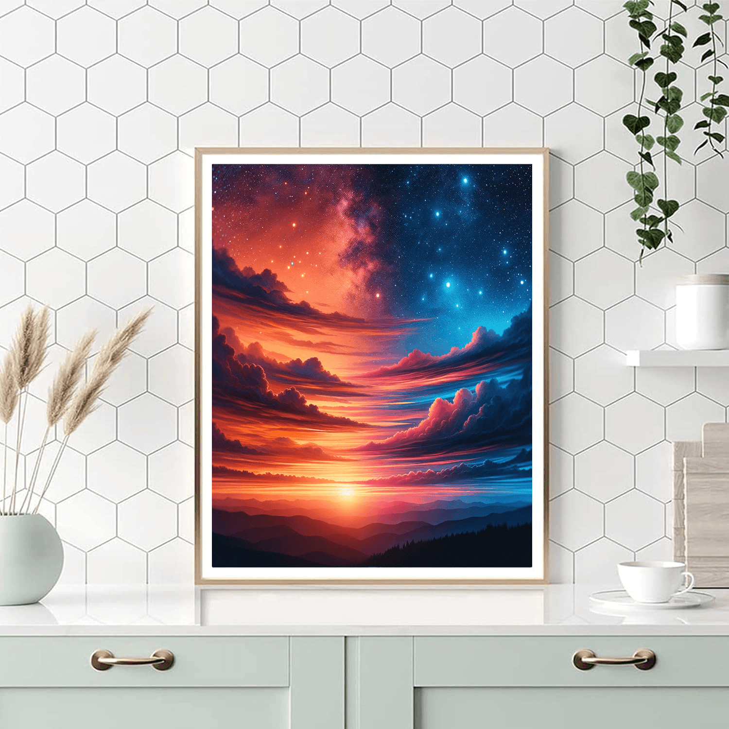 Enchanting Evening Sky Paint By Number