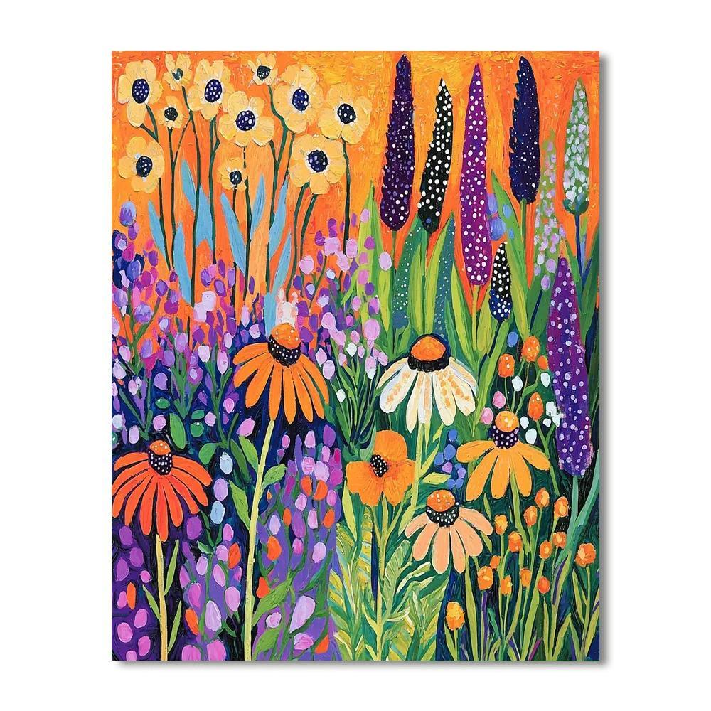 Henri Matisse Inspired In The Garden Of Dreams  Paint By Numbers