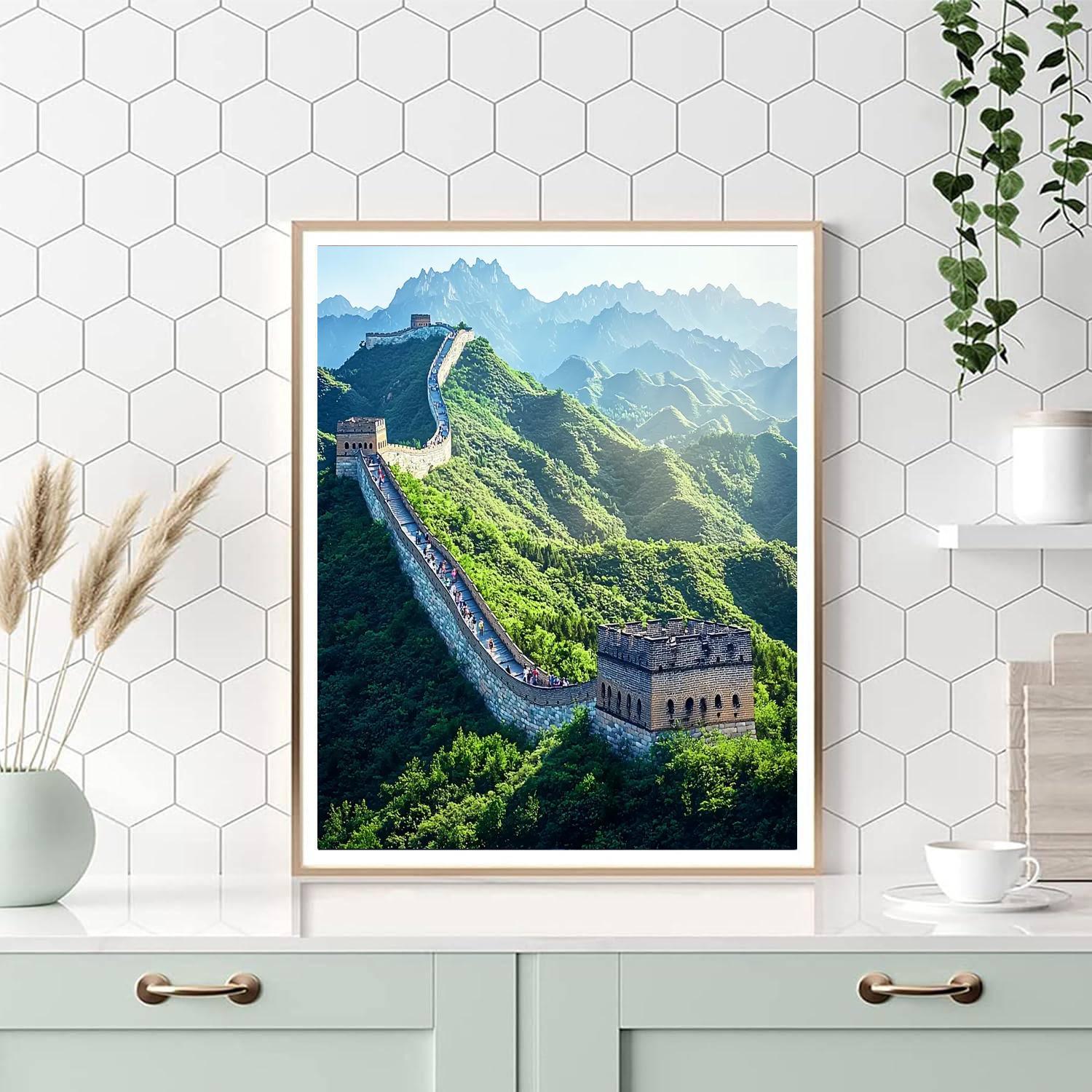 The Great Wall - China Paint By Number