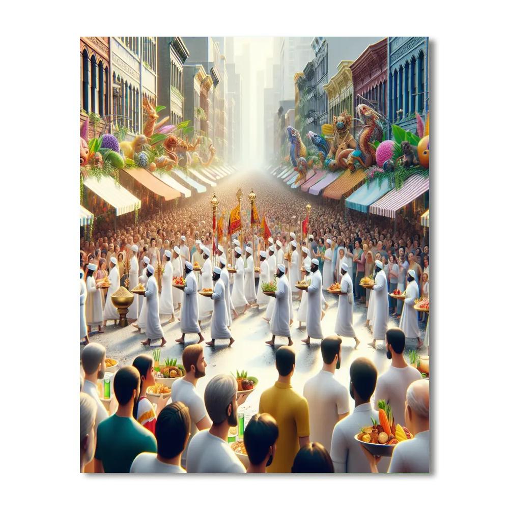 Phuket Vegetarian Festival Paint By Number