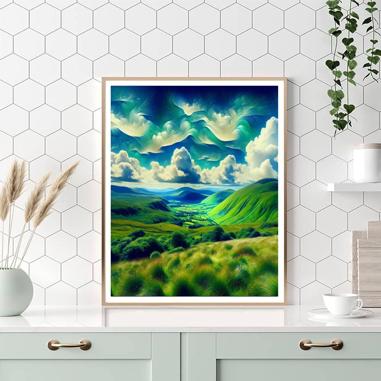 Irish Meadows Paint By Numbers