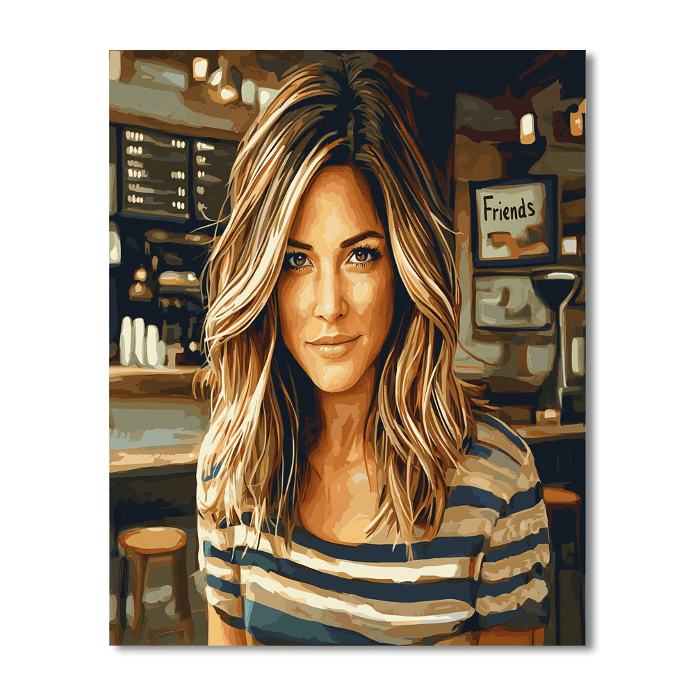 Jennifer Aniston: Timeless Allure Of America's Sweetheart Painting By Numbers Kit