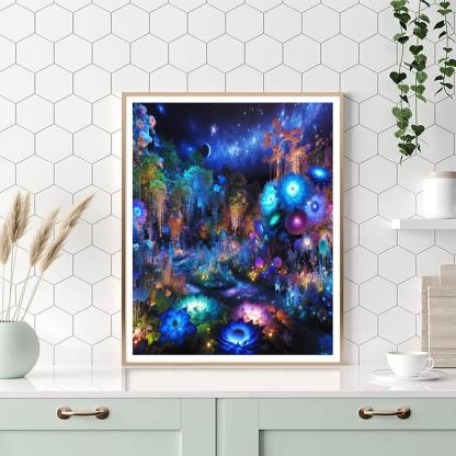 Celestial Garden Of Wonders Number Painting