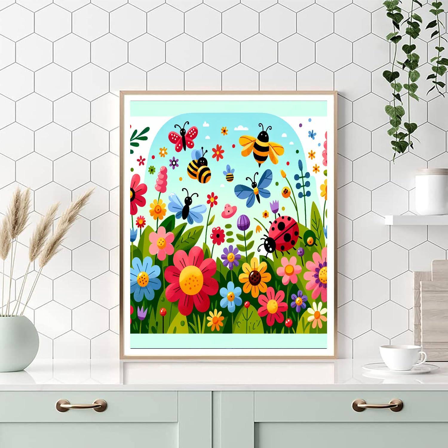 Incredible Insects And Bugs Paint By Number