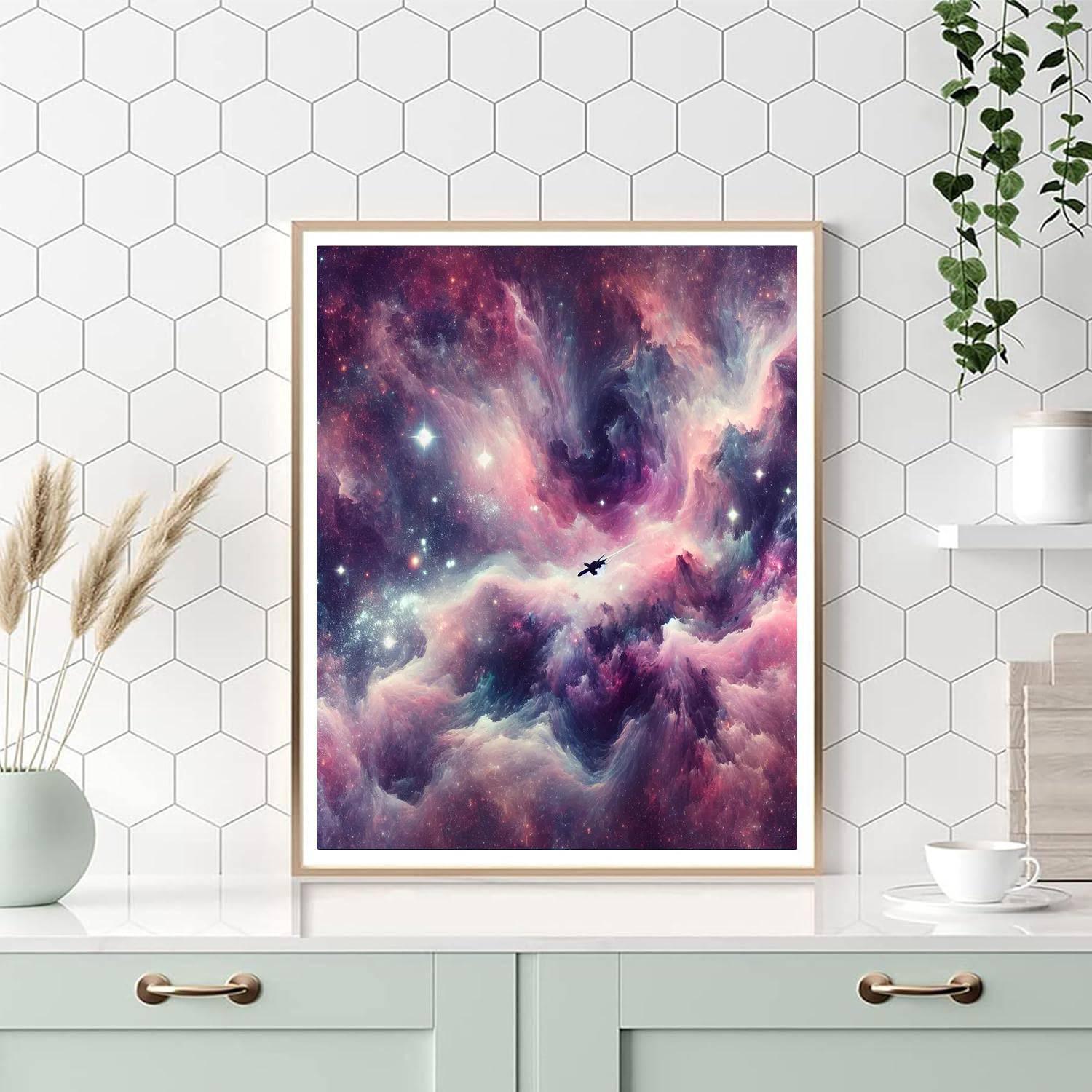 Galaxy Exploration Voyage Painting By Numbers Kit