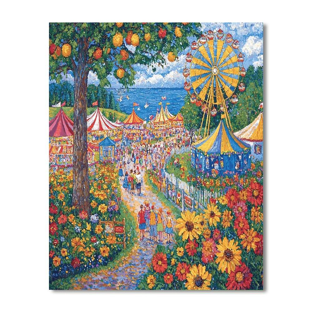 Sunny Days And Smiles Paint By Numbers