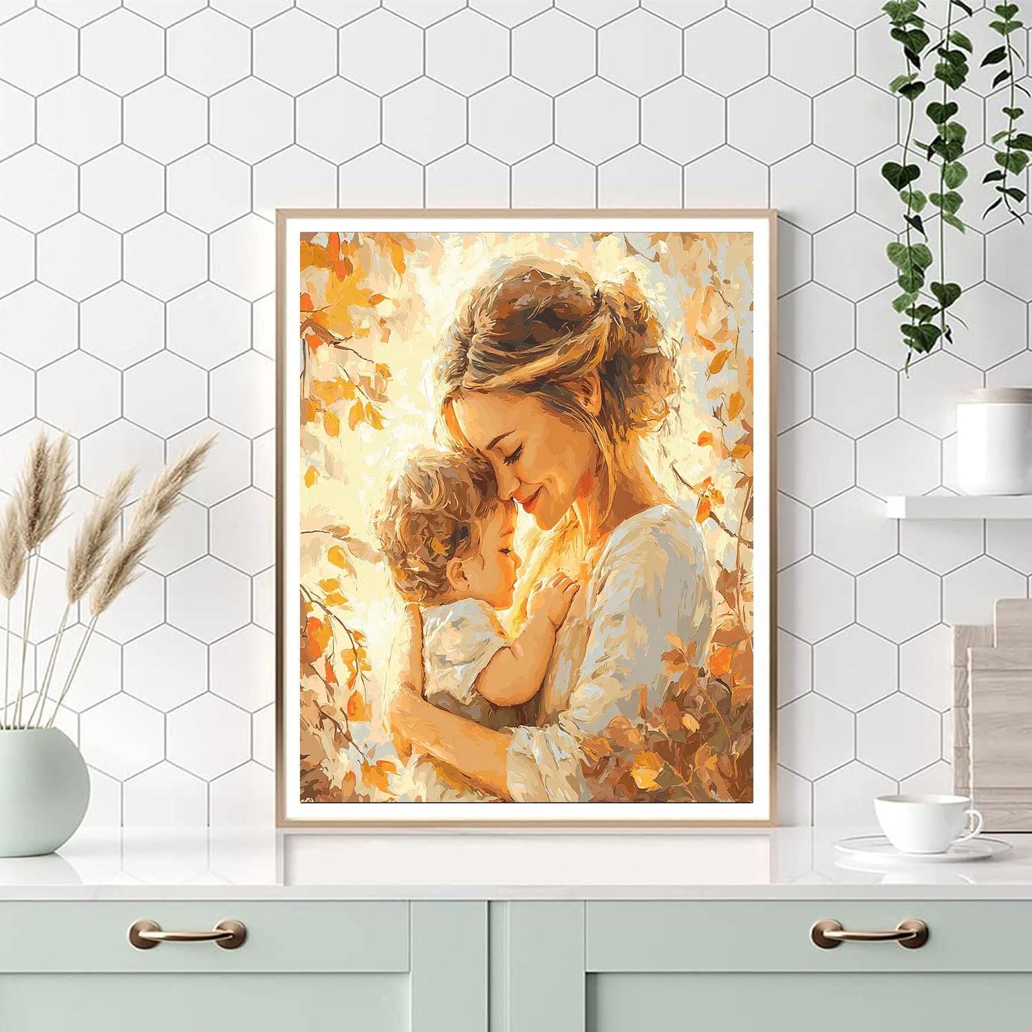Eternal Love's Embrace Numbered Painting Kits