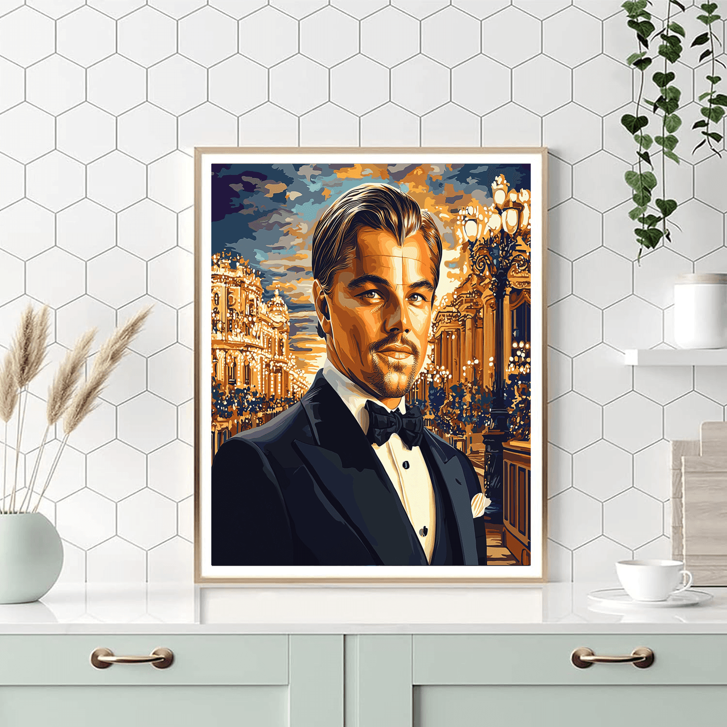 Leonardo Dicaprio: Charting Oceans Of Stardom Painting By Numbers Kit