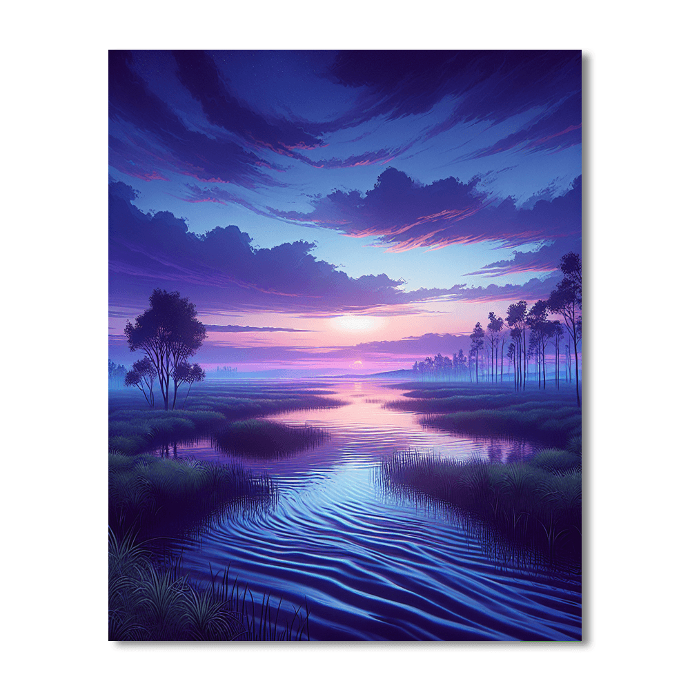 Twilight Marshlands DIY Paint By Numbers