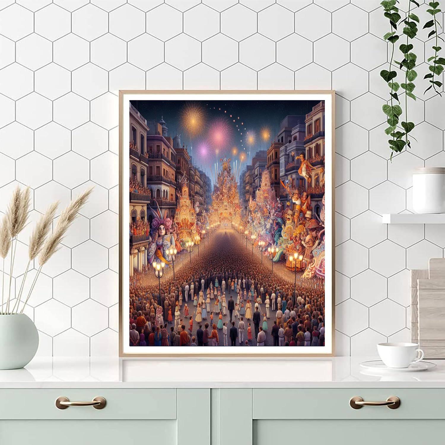 Falles - Spain Paint By Number