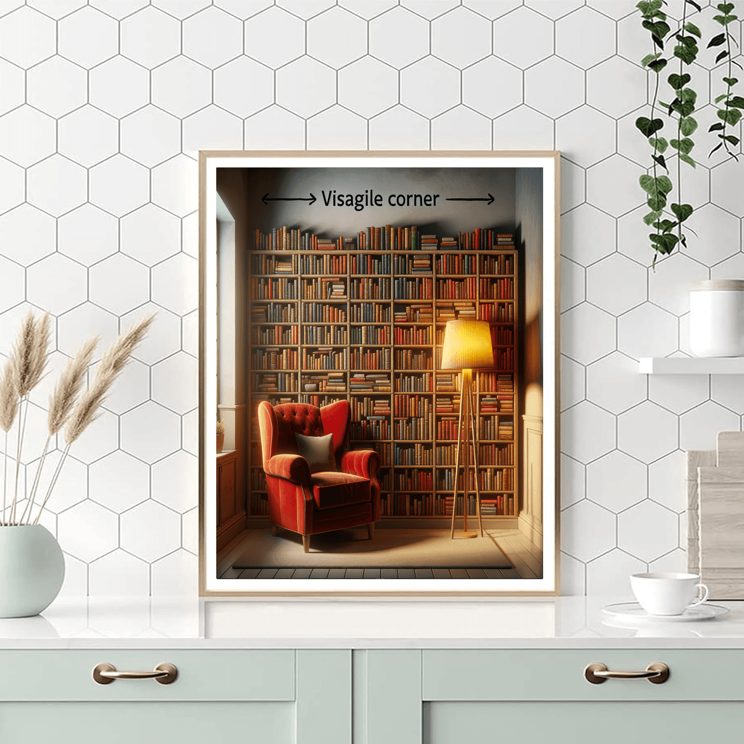 Timeless Library Retreat Paint By Numbers