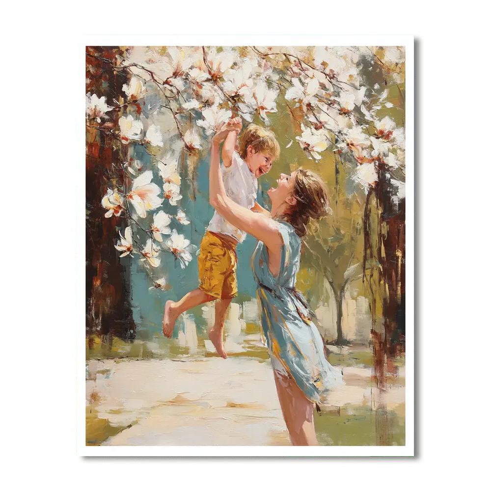 Serenade Of Maternal Joy DIY Paint By Numbers