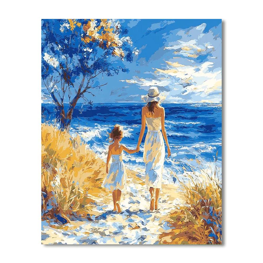 Day At The Seaside Paint By Numbers Kits