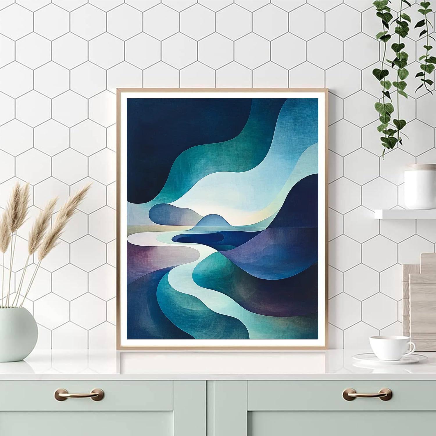 Max Ernst Inspired Reflections Of A Dream  Paint By Number