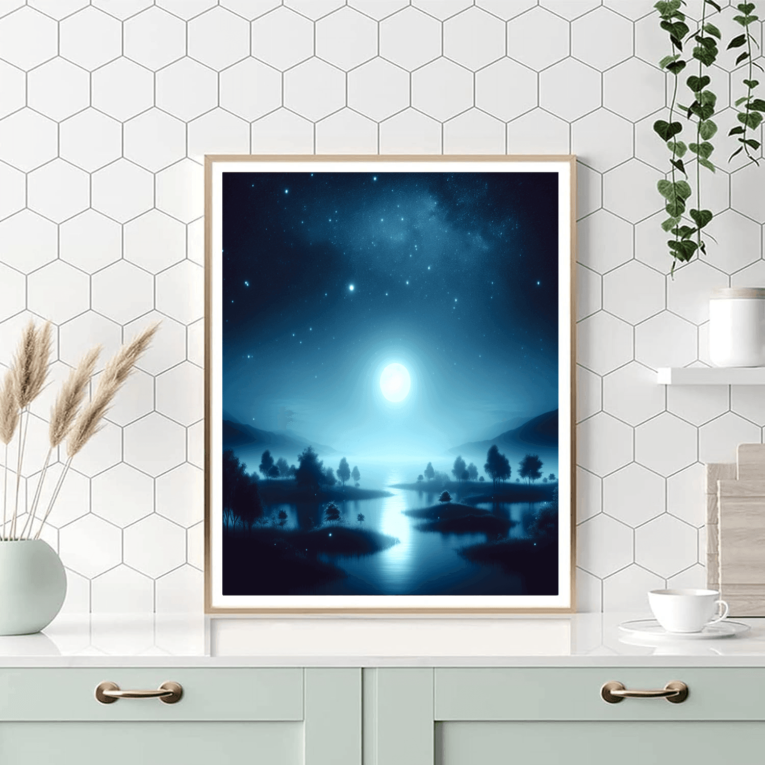 Moonlit Enchantment Paint By Color