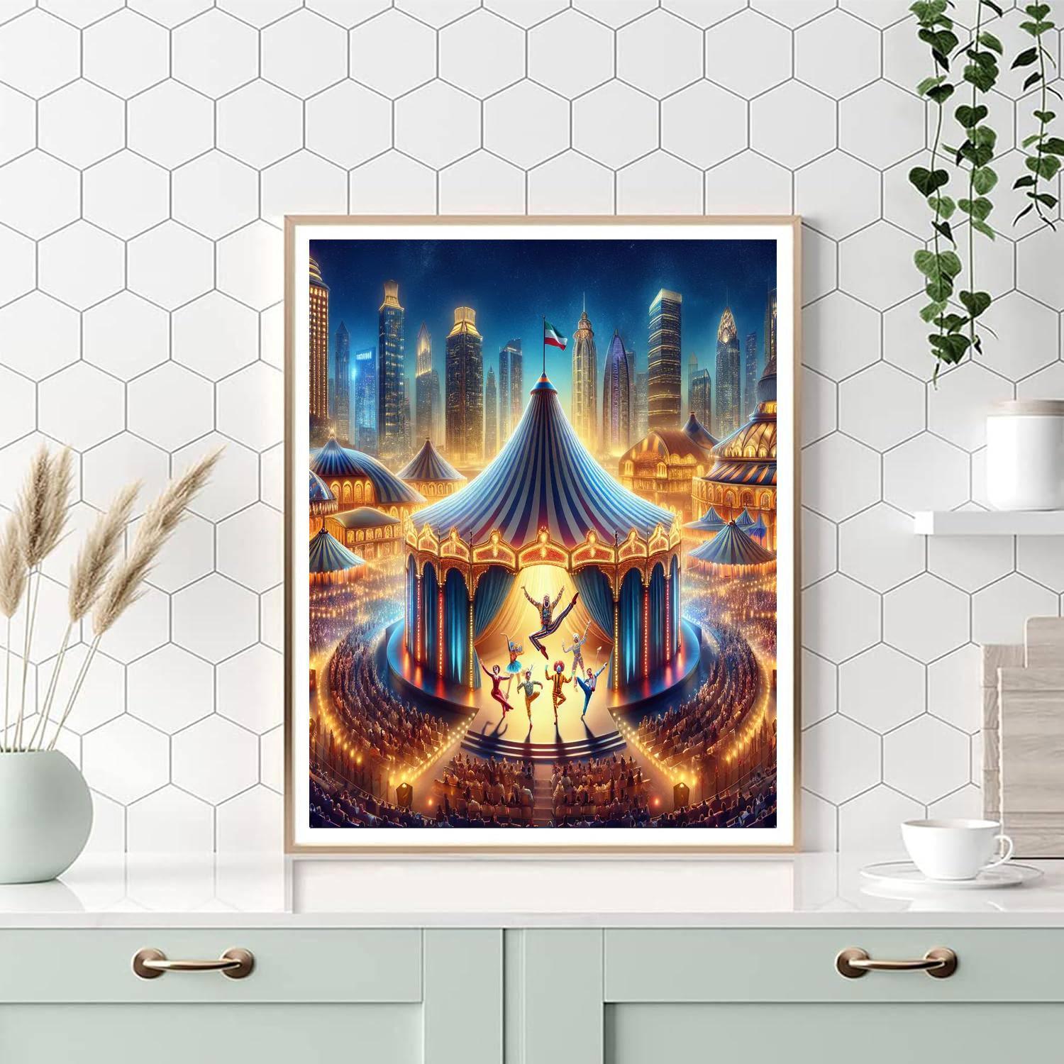 International Circus Festival Of Monte-carlo - Monaco Paint By Numbers Art