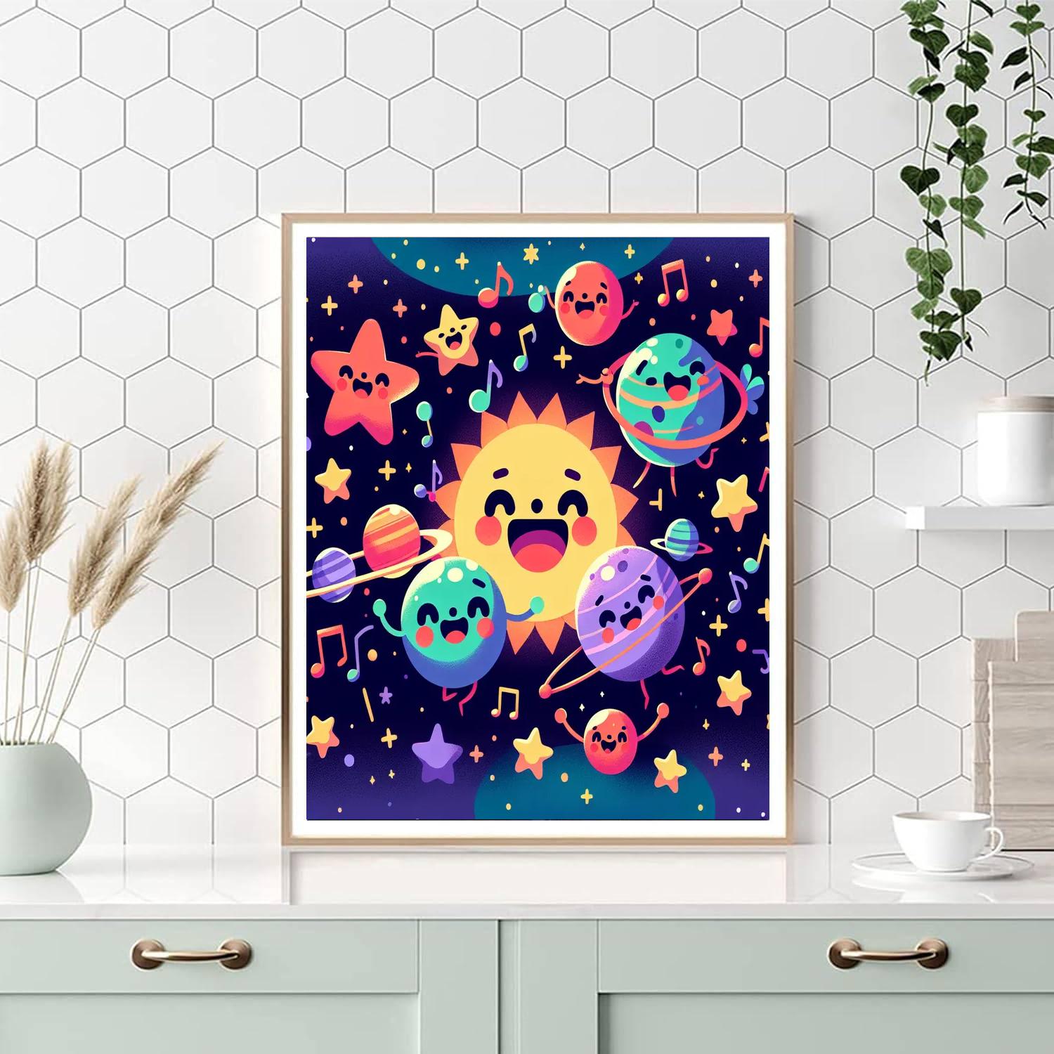 Celestial Dance Party Paint By Number