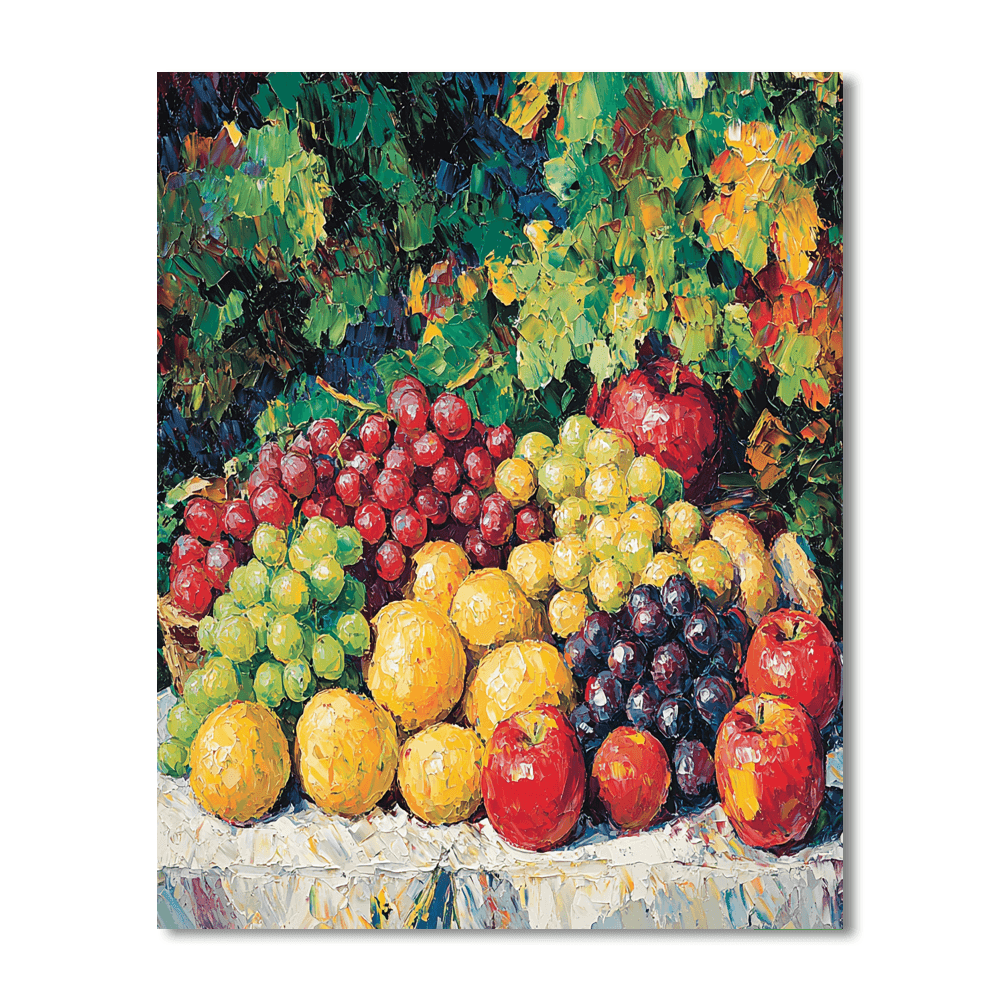 Paul Cézanne Inspired Vivid Harvest  Paint By Numbers Kits