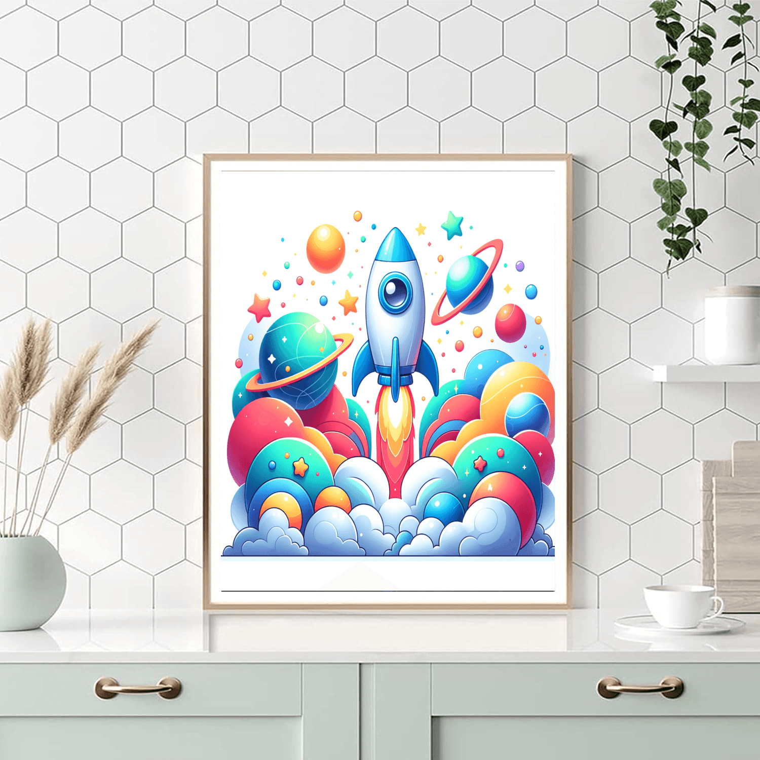 Dreamy Galaxy Journey Paint By Numbers Kits