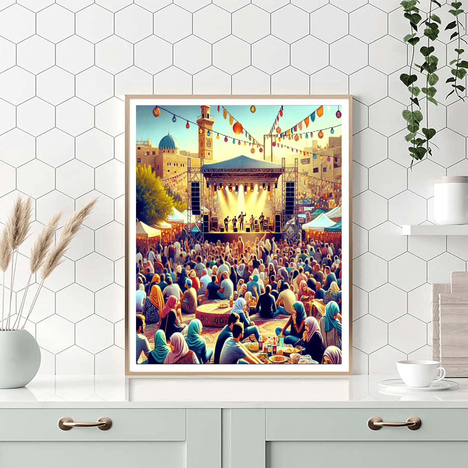 The Amman Summer Festival Paint By Color