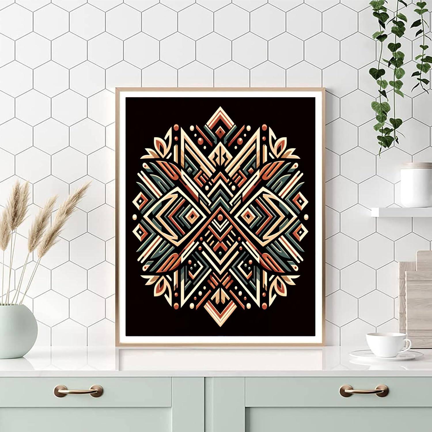 Mystic Tribal Inspirations Paint By Color