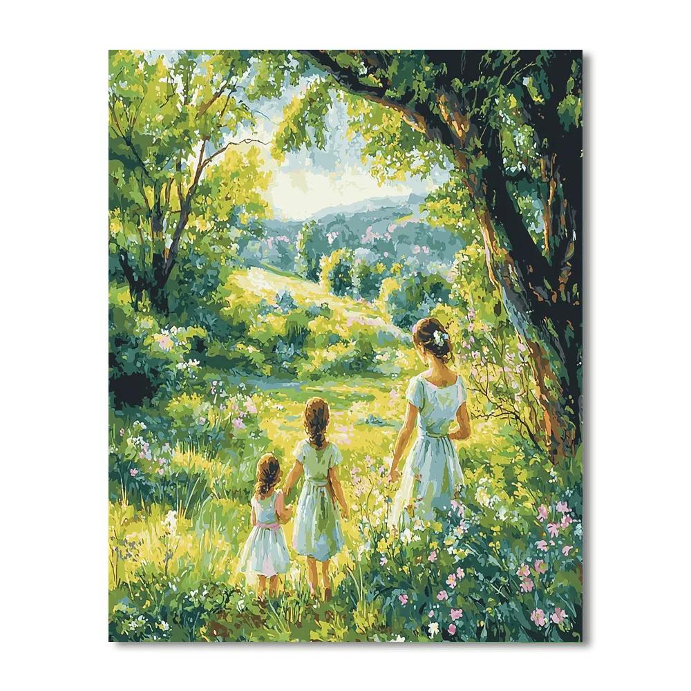 Hidden Meadow Secrets DIY Paint By Numbers