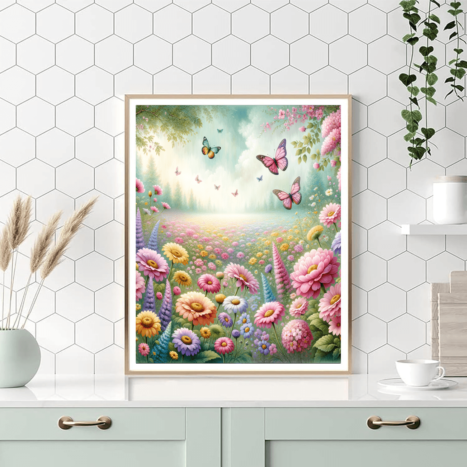 Whimsical Garden Bliss Painting Number Kit