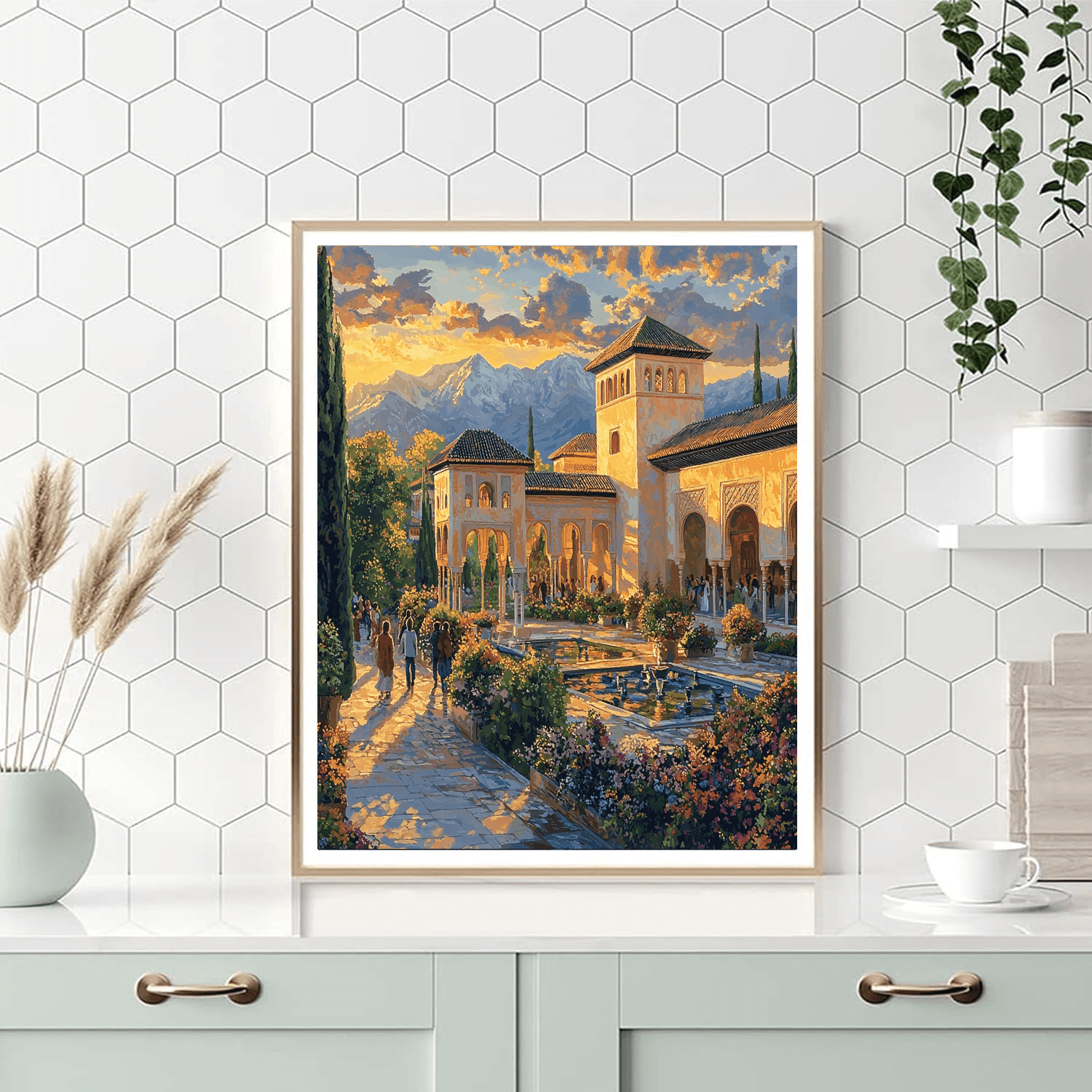 The Alhambra DIY Paint By Numbers