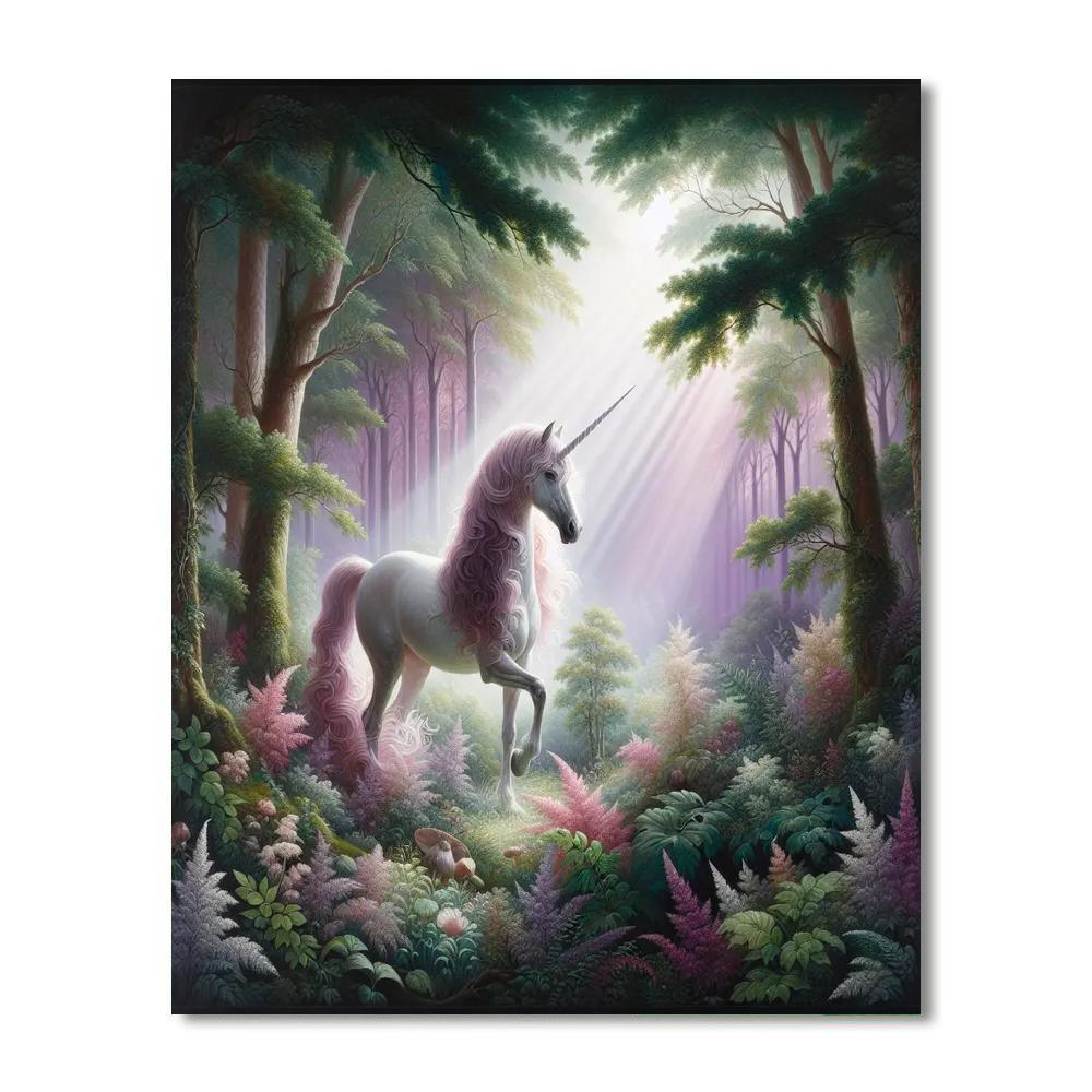 Unicorn's Enchantment Paint By Numbers