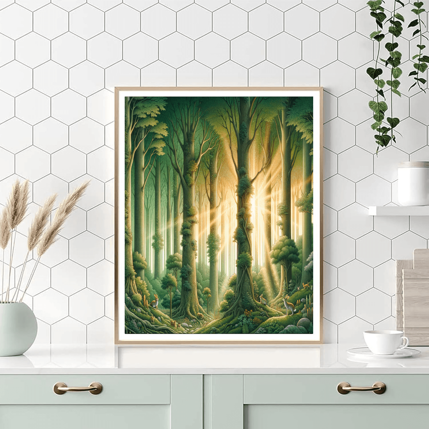 Mystical Woods Adventure Paint By Color