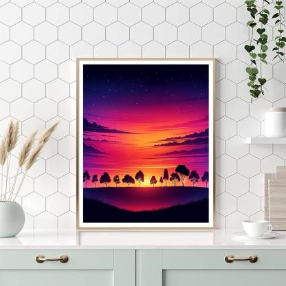 Sunset Escape Paint By Number